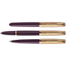 Ручка перьевая PARKER 51 PREMIUM Plum GT F золото 18K 2123516