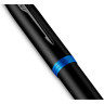 Ручка перьевая PARKER IM VIBRANT RINGS F315 CW2172859 MARINE BLUE PVD M